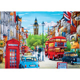 Travel Diary - London 500 Piece Jigsaw Puzzle