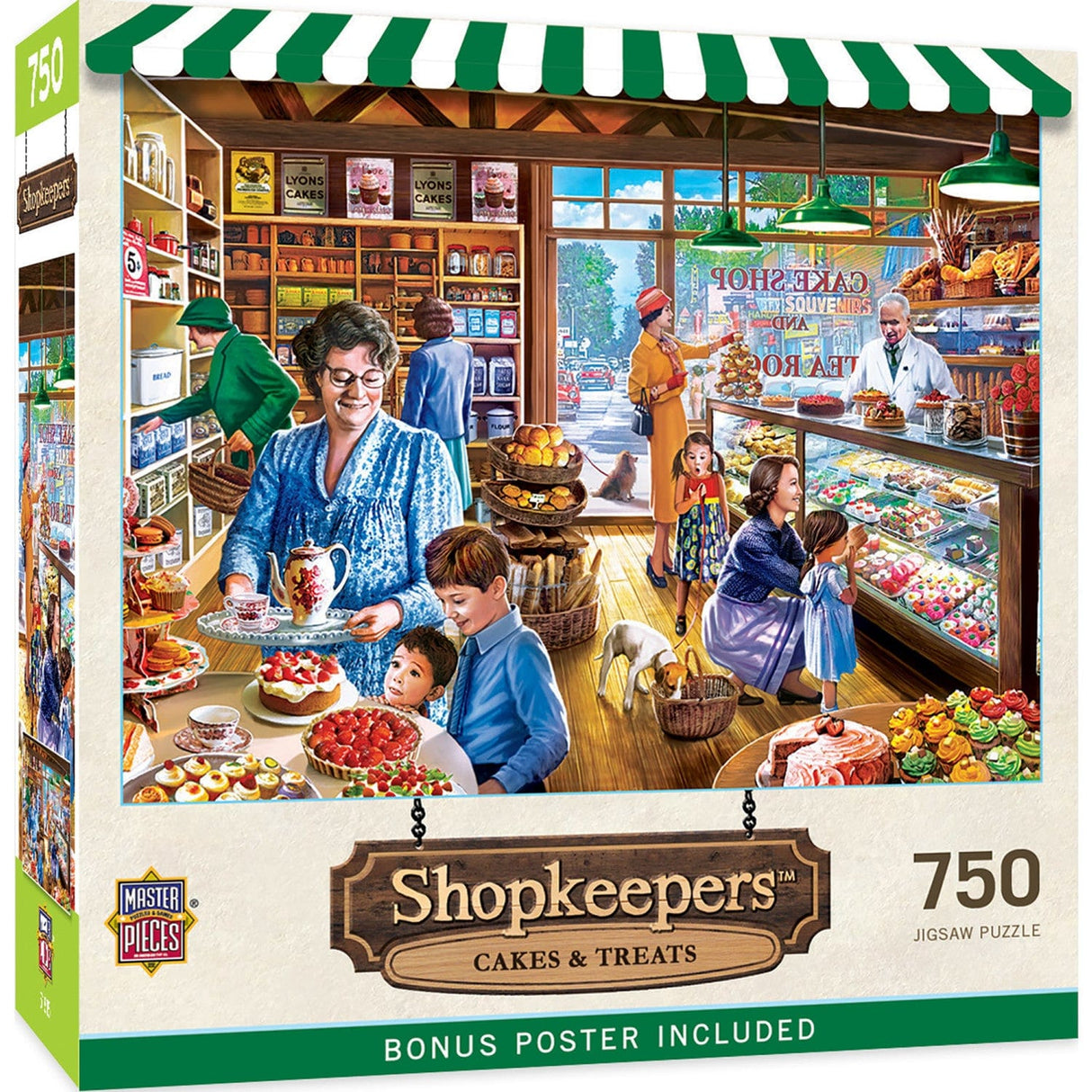 Shopkeepers - Cakes & Treats 750 Piece Jigsaw Puzzle