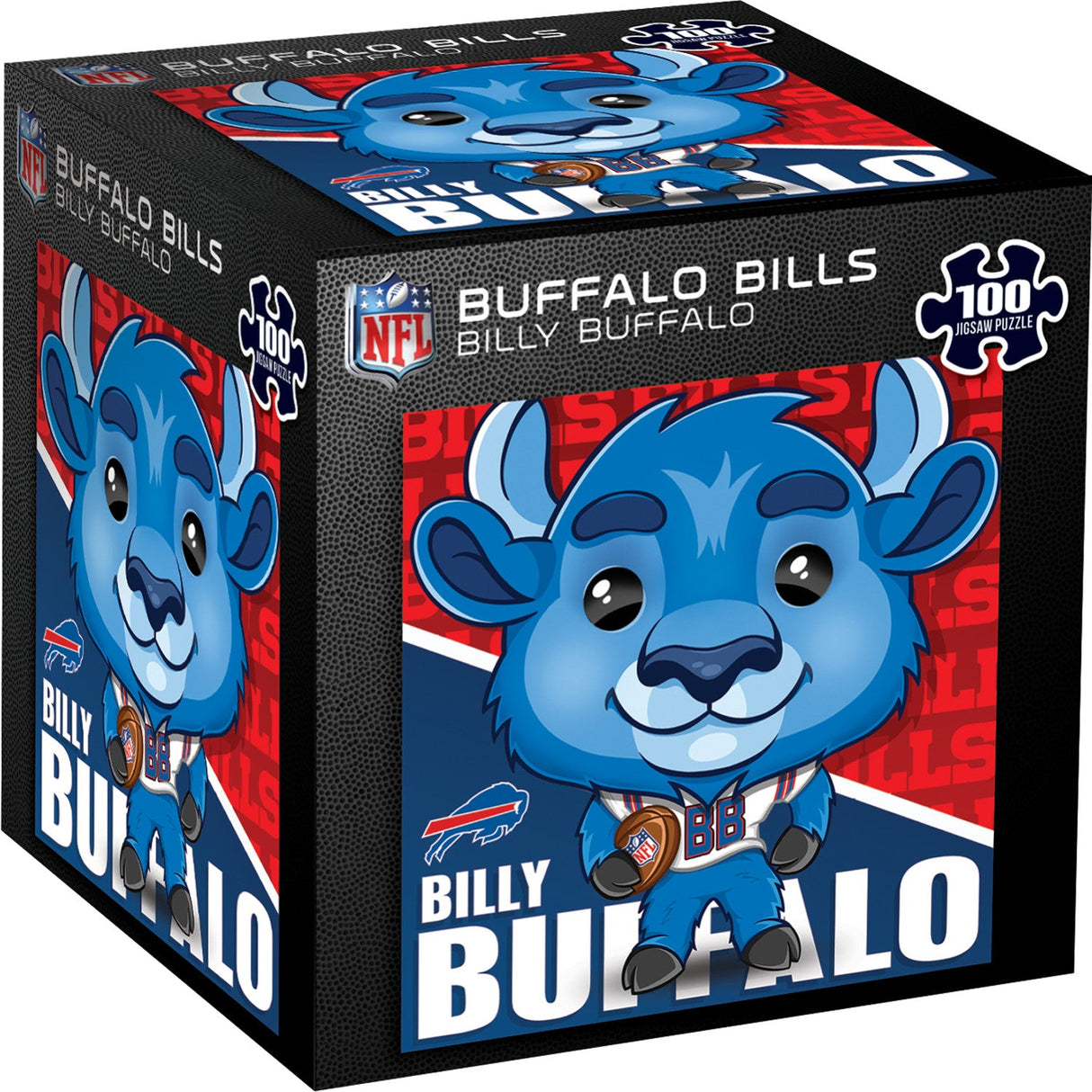 Billy Buffalo - Buffalo Bills Mascot 100 Piece Jigsaw Puzzle