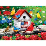 Audubon - An American Birdhouse 300 Piece EZ Grip Jigsaw Puzzle