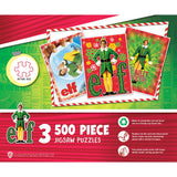 Elf - 500 Piece Jigsaw Puzzles 3 Pack