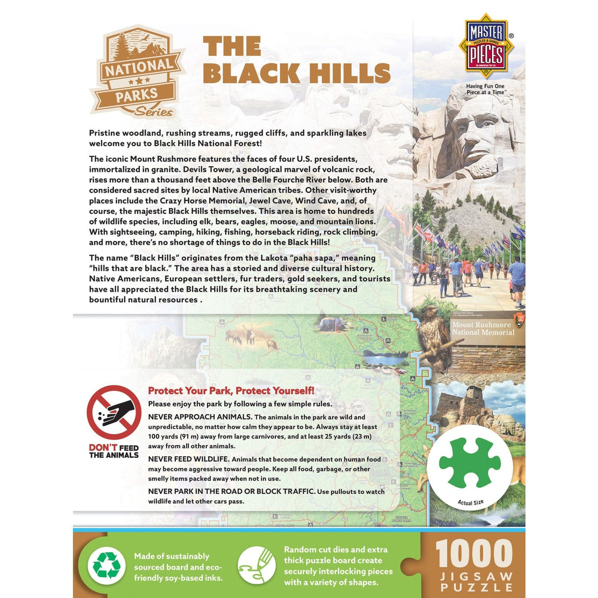 Black Hills National Forest 1000 Piece Jigsaw Puzzle