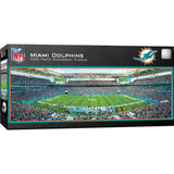 Miami Dolphins - 1000 Piece Panoramic Jigsaw Puzzle