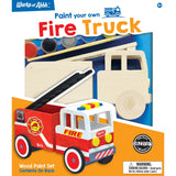 Firetruck Wood Craft & Paint Kit