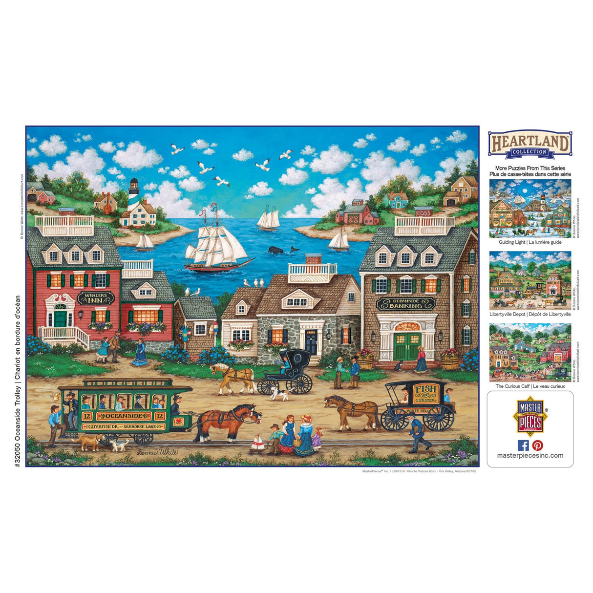 Heartland - Oceanside Trolley 550 Piece Jigsaw Puzzle