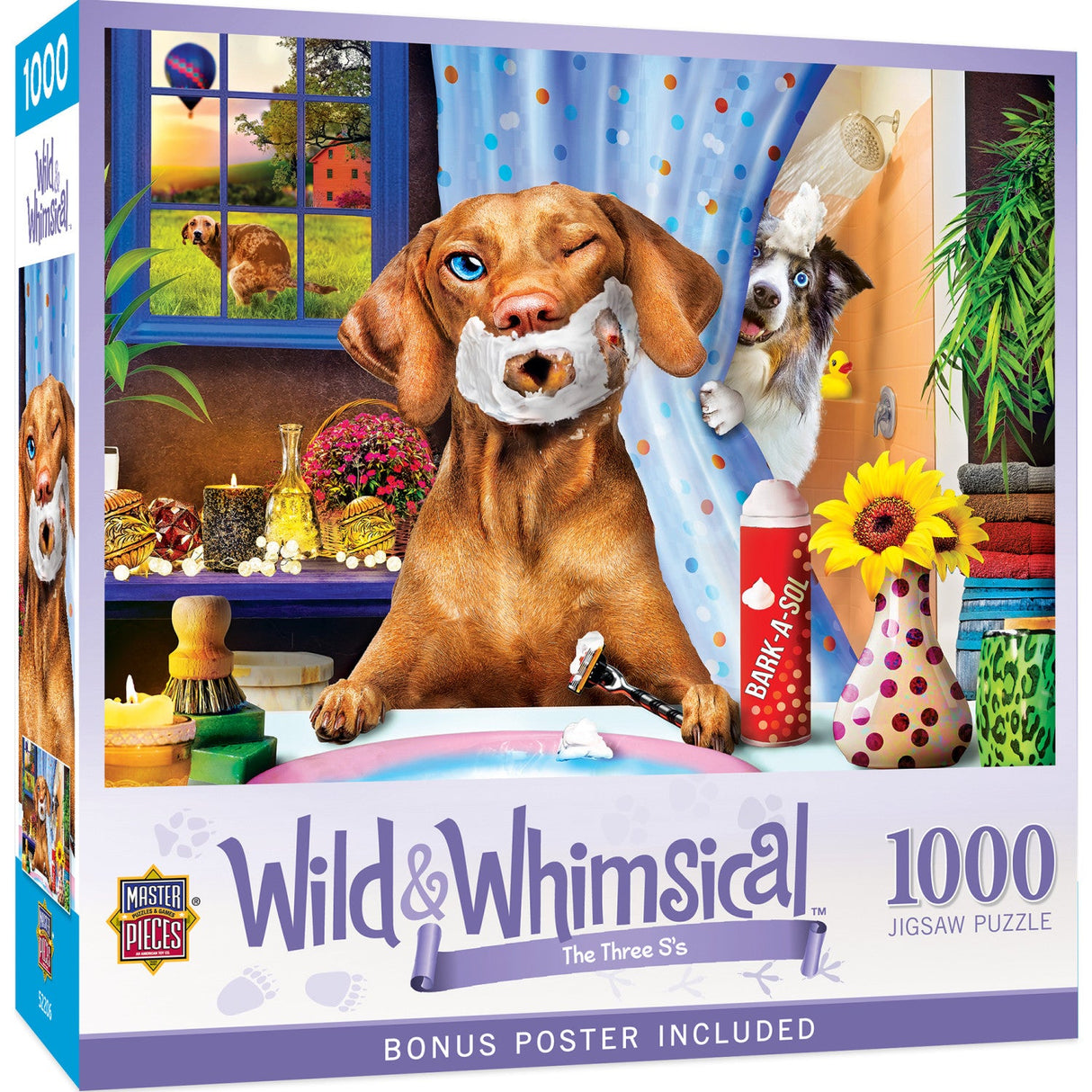 Wild & Whimsical - The Three S's 1000 Piece Jigsaw Puzzle