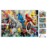 Audubon - Backyard Birds 1000 Piece Jigsaw Puzzle