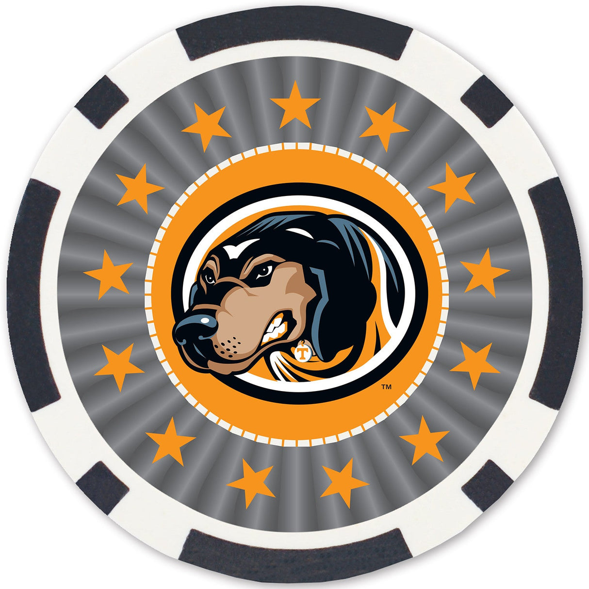 Tennessee Volunteers 100 Piece Poker Chips