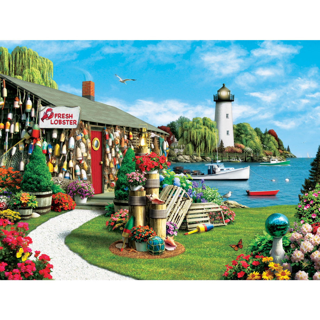 Memory Lane - Lobster Bay 300 Piece EZ Grip Jigsaw Puzzle