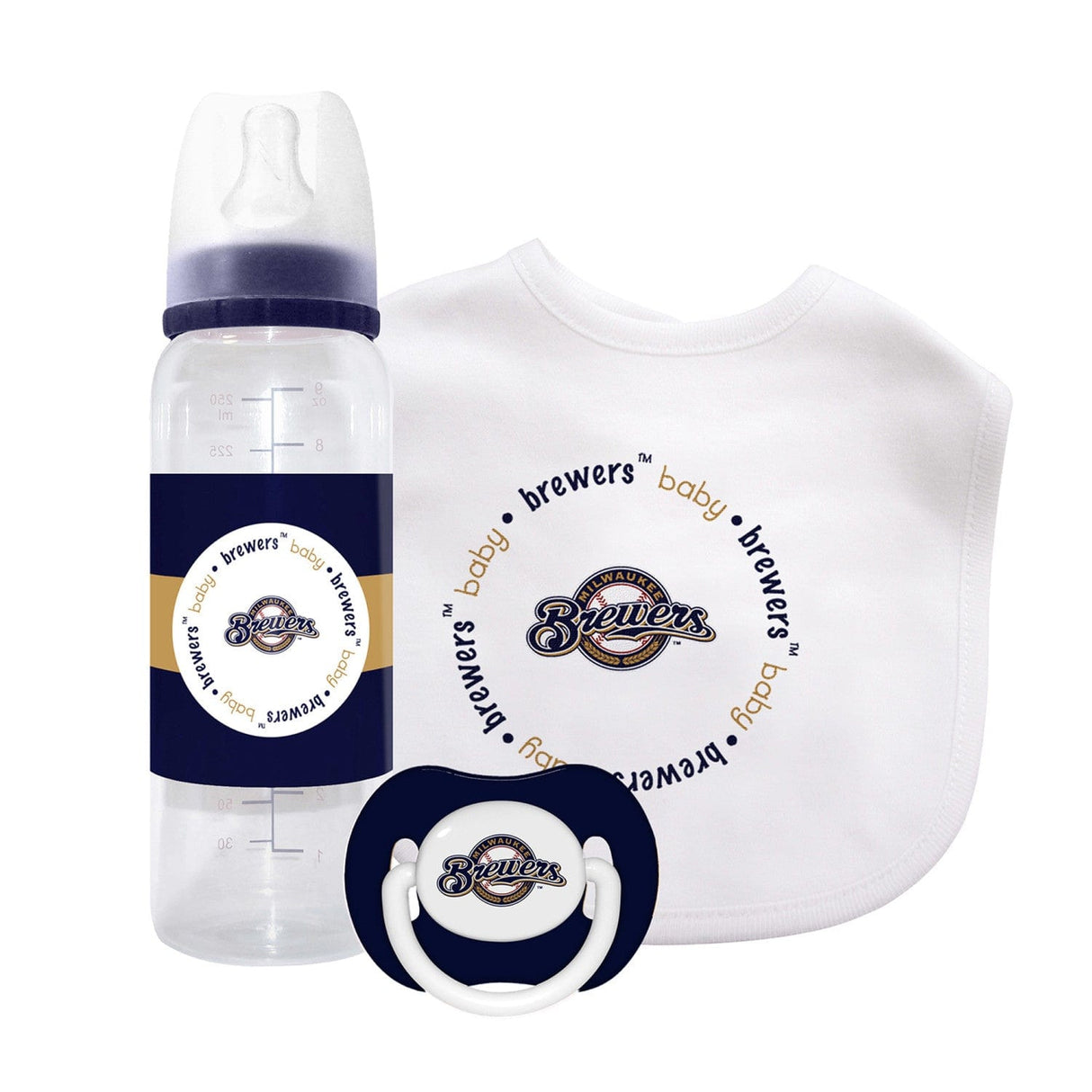 Milwaukee Brewers - 3-Piece Baby Gift Set