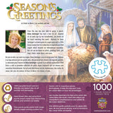 Season's Greetings - A Child is Born 1000 Piece Jigsaw Puzzle