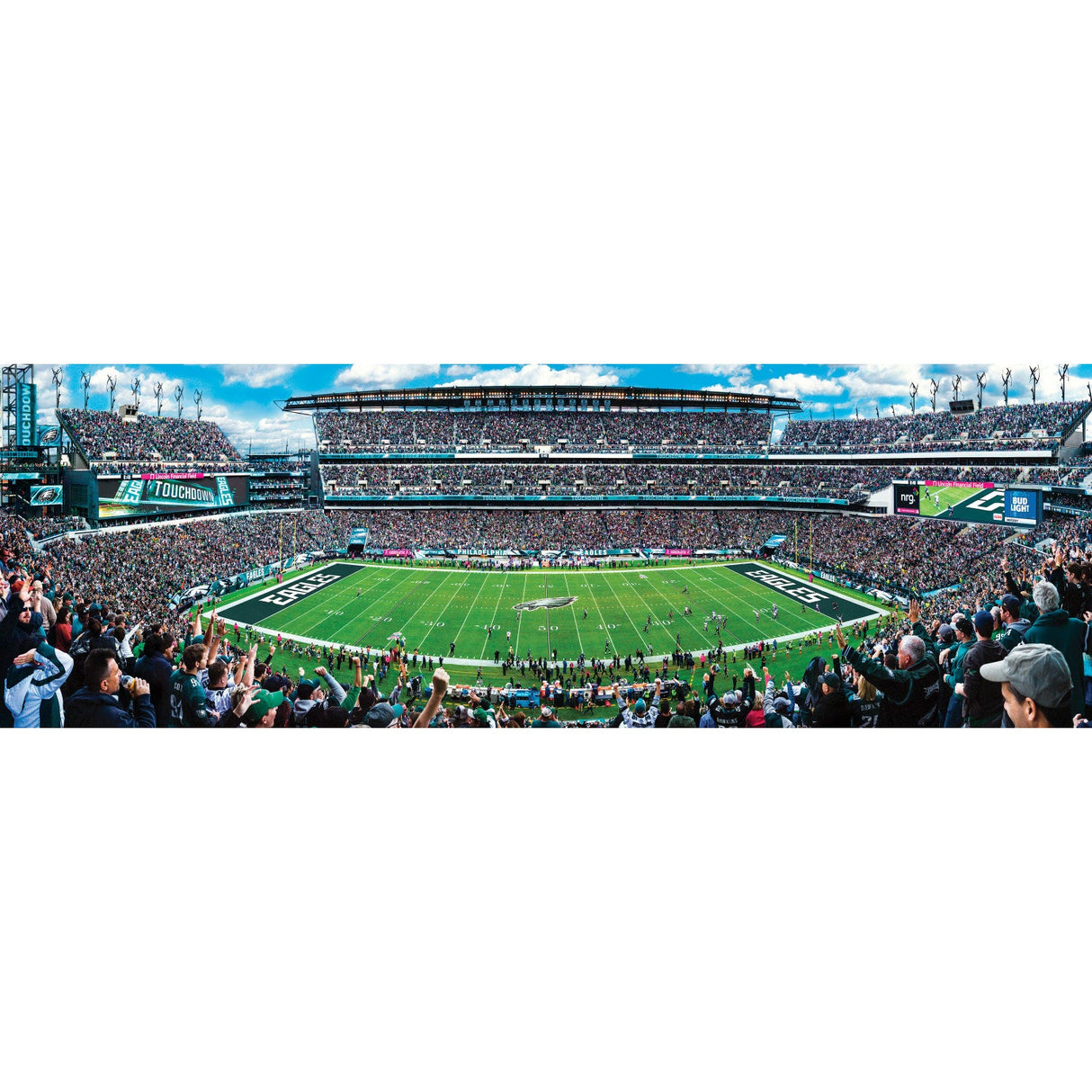 Philadelphia Eagles - 1000 Piece Panoramic Jigsaw Puzzle