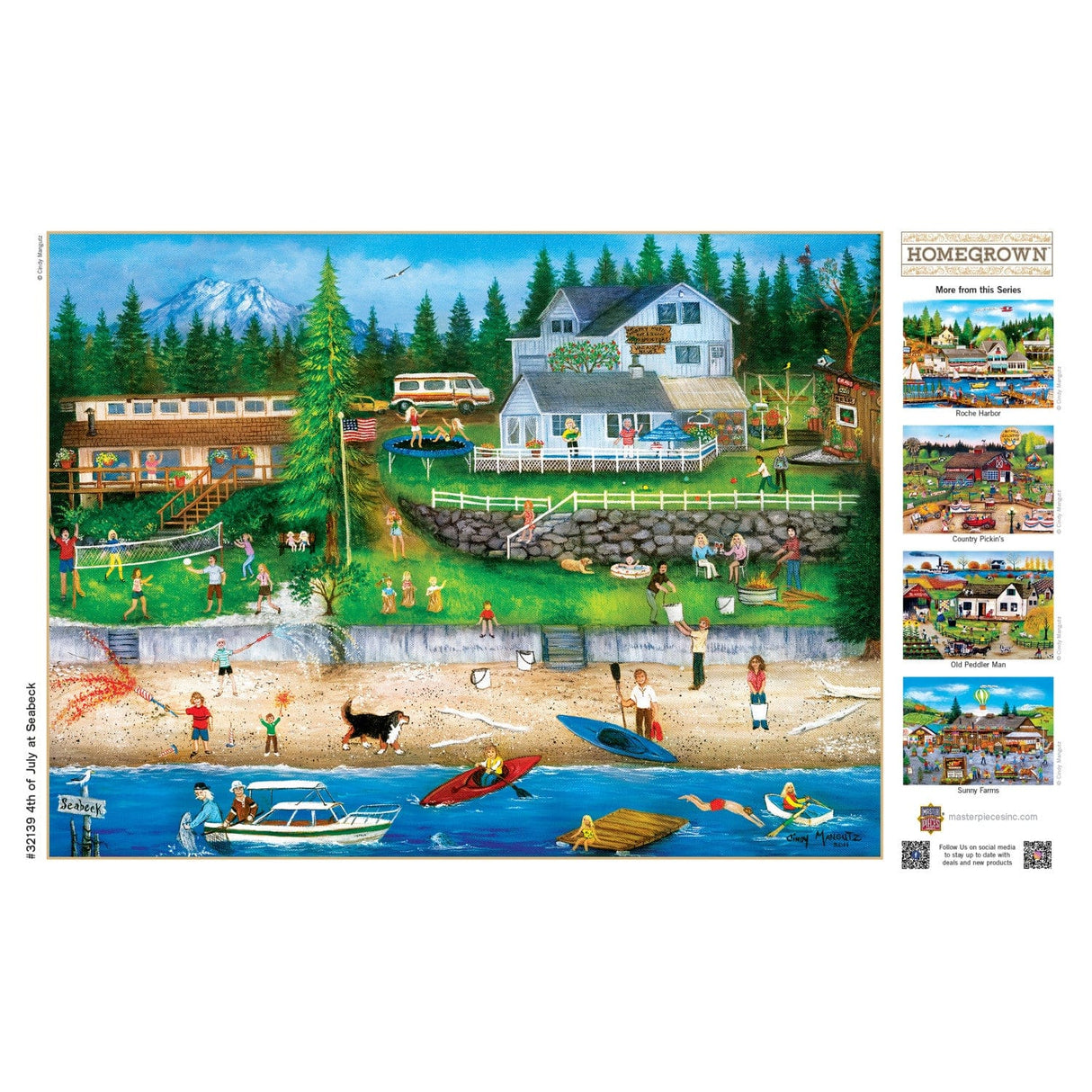 Homegrown - 4th of July at Seabeck 750 Piece Jigsaw Puzzle