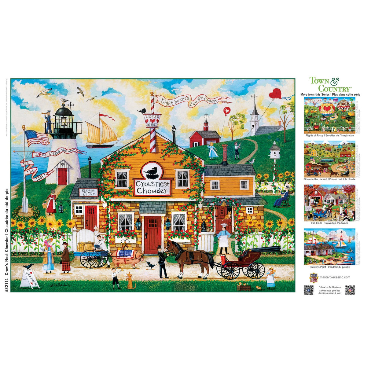 Town & Country - Crow's Nest Chowder 300 Piece EZ Grip Jigsaw Puzzle