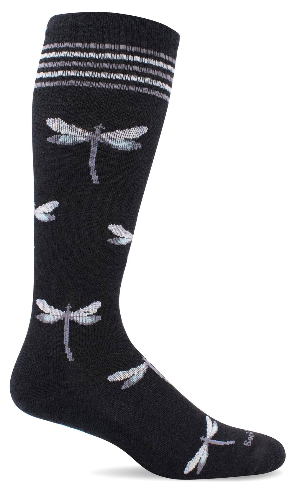 Sockwell Calcetines de compresión graduados moderados Dragonfly para mujer