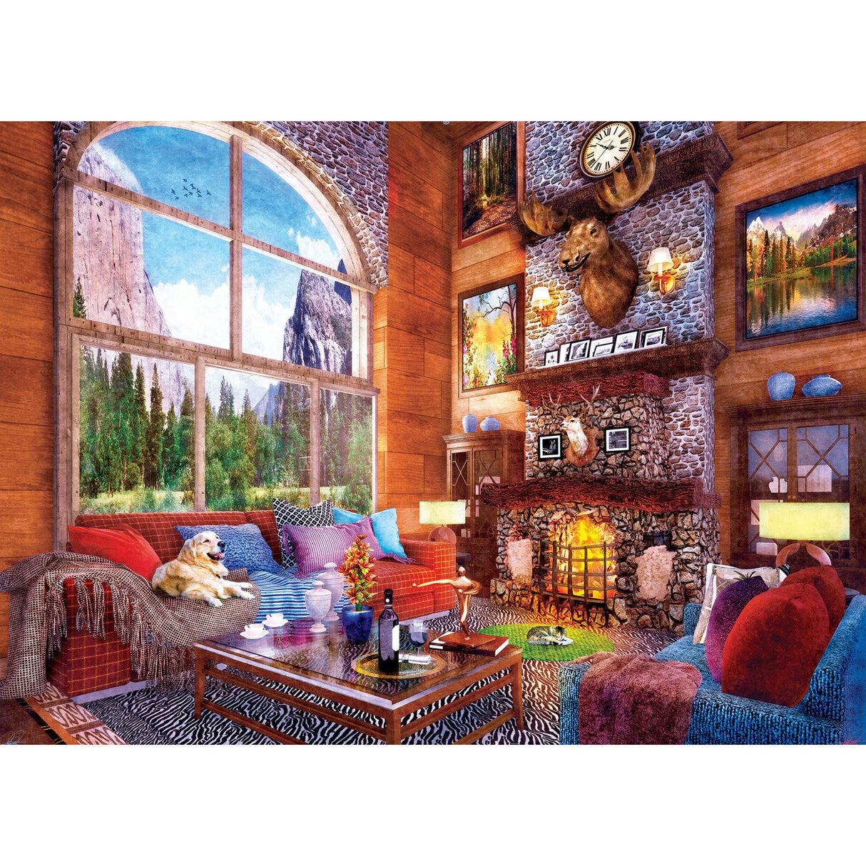 Time Away - Luxury View 1000 Piece Jigsaw Puzzle