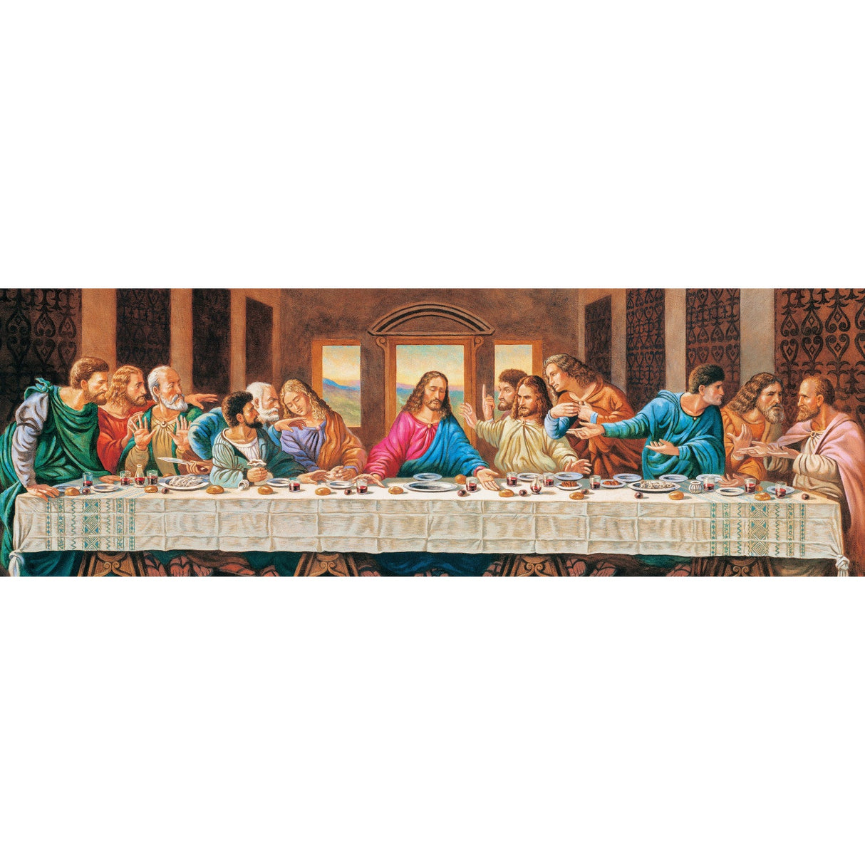 The Last Supper - 1000 Piece Panoramic Jigsaw Puzzle