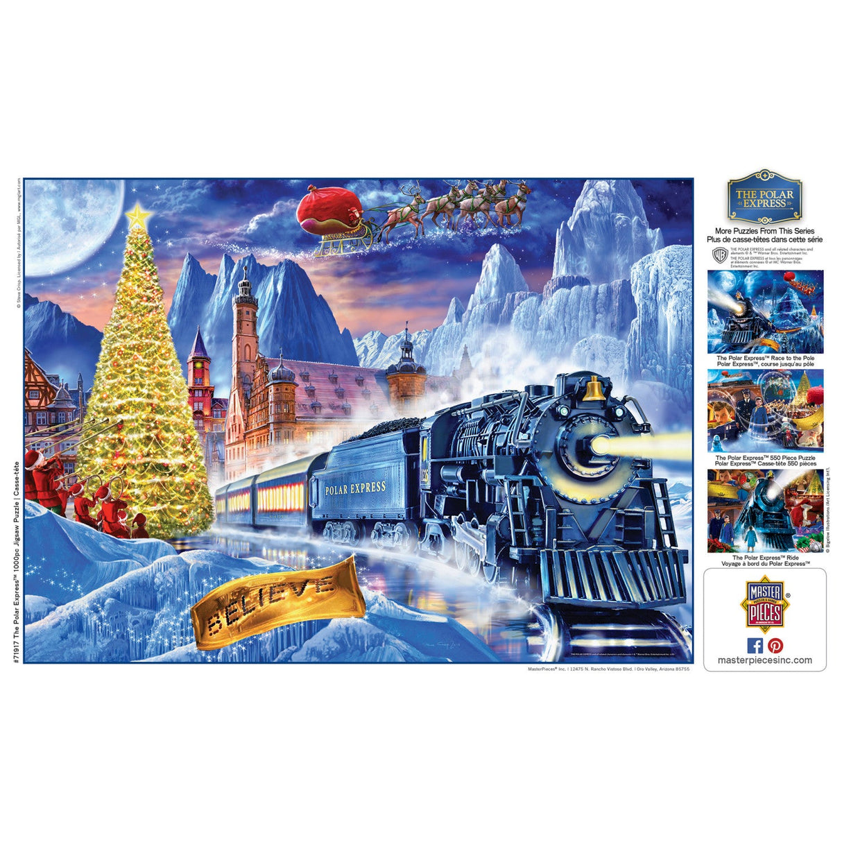 The Polar Express 1000 Piece Jigsaw Puzzle