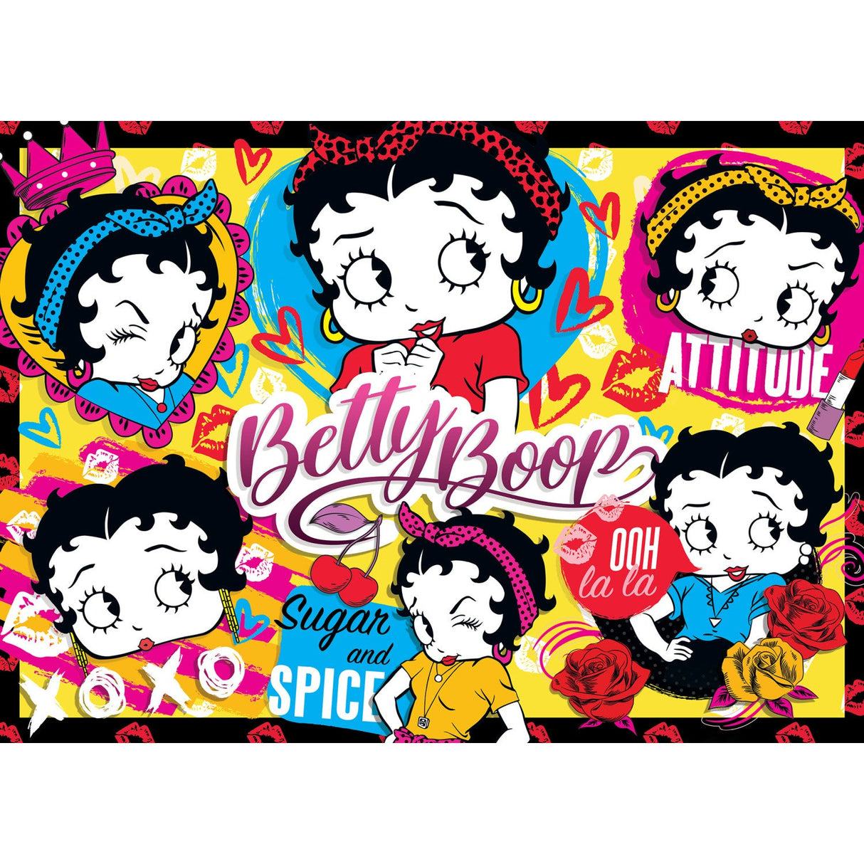 Betty Boop - Boop Love 1000 Piece Jigsaw Puzzle