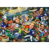 Seattle Seahawks - All Time Greats 500 Piece Jigsaw Puzzle