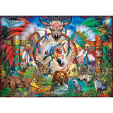 Masterpiece Gallery - Tribal Spirit Animals 1000 Piece Jigsaw Puzzle