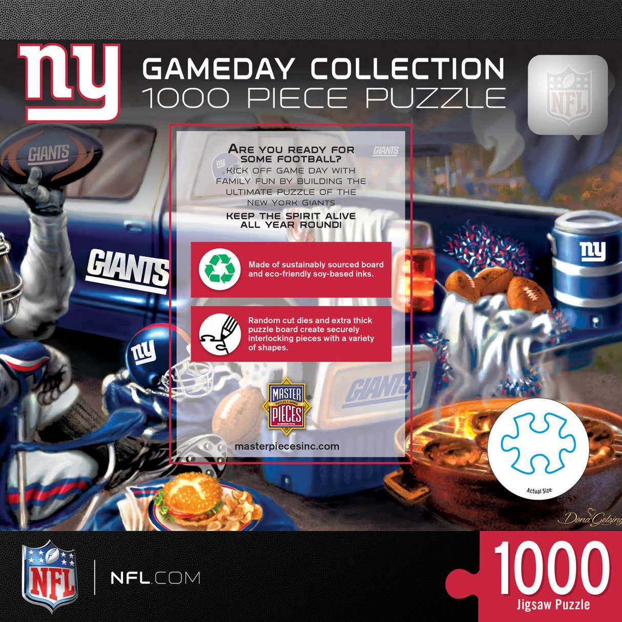 New York Giants - Gameday 1000 Piece Jigsaw Puzzle