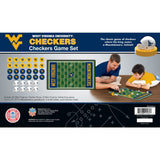 West Virginia Mountaineers Checkers Board Game