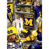 Michigan Wolverines - Locker Room 500 Piece Jigsaw Puzzle