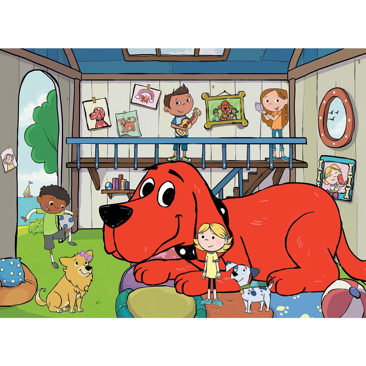 Clifford - Doghouse 24 Piece Jigsaw Puzzle