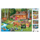 Family Time - Creekside Gathering 400 Piece Jigsaw Puzzle