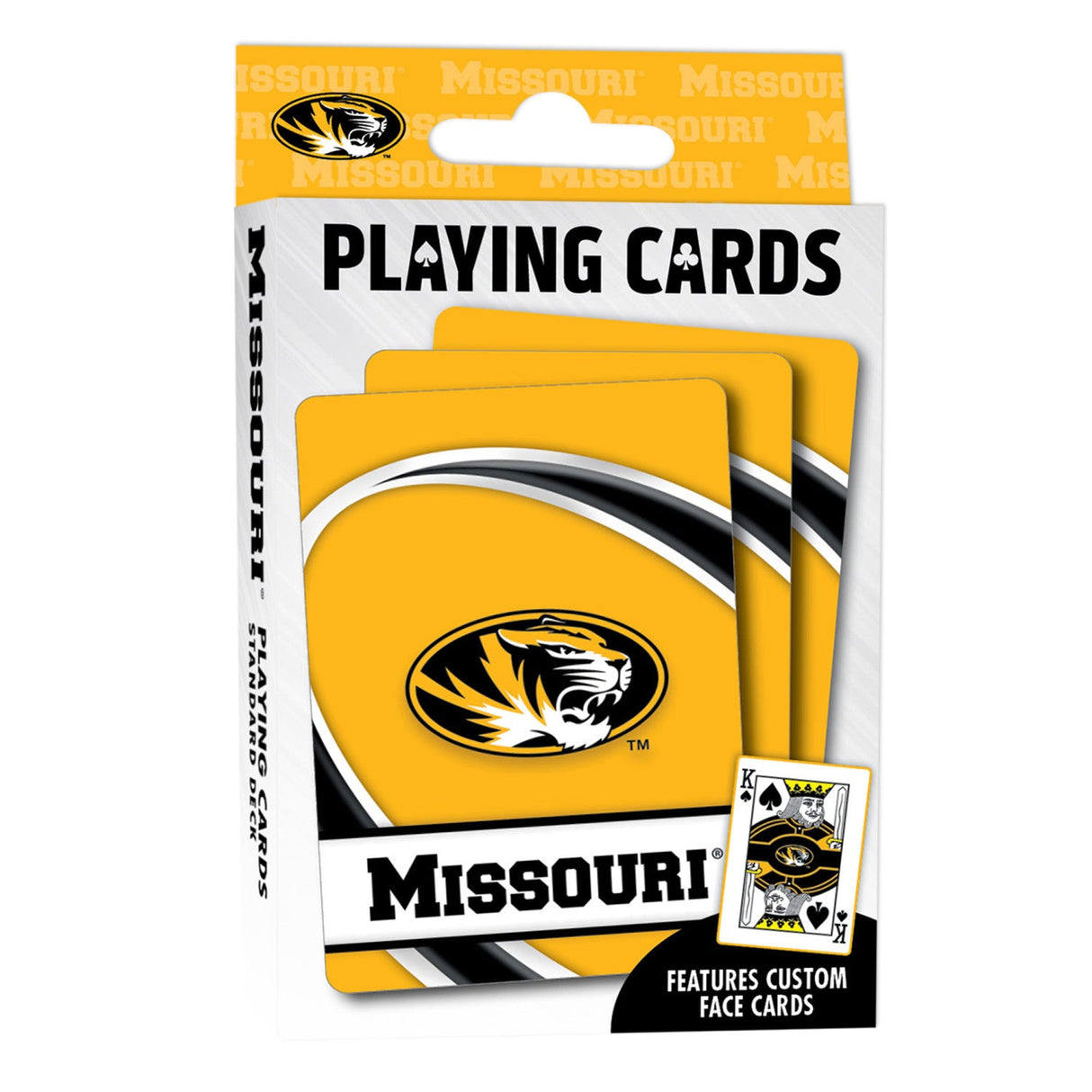 Missouri Tigers Playing Cards - 54 Card Deck