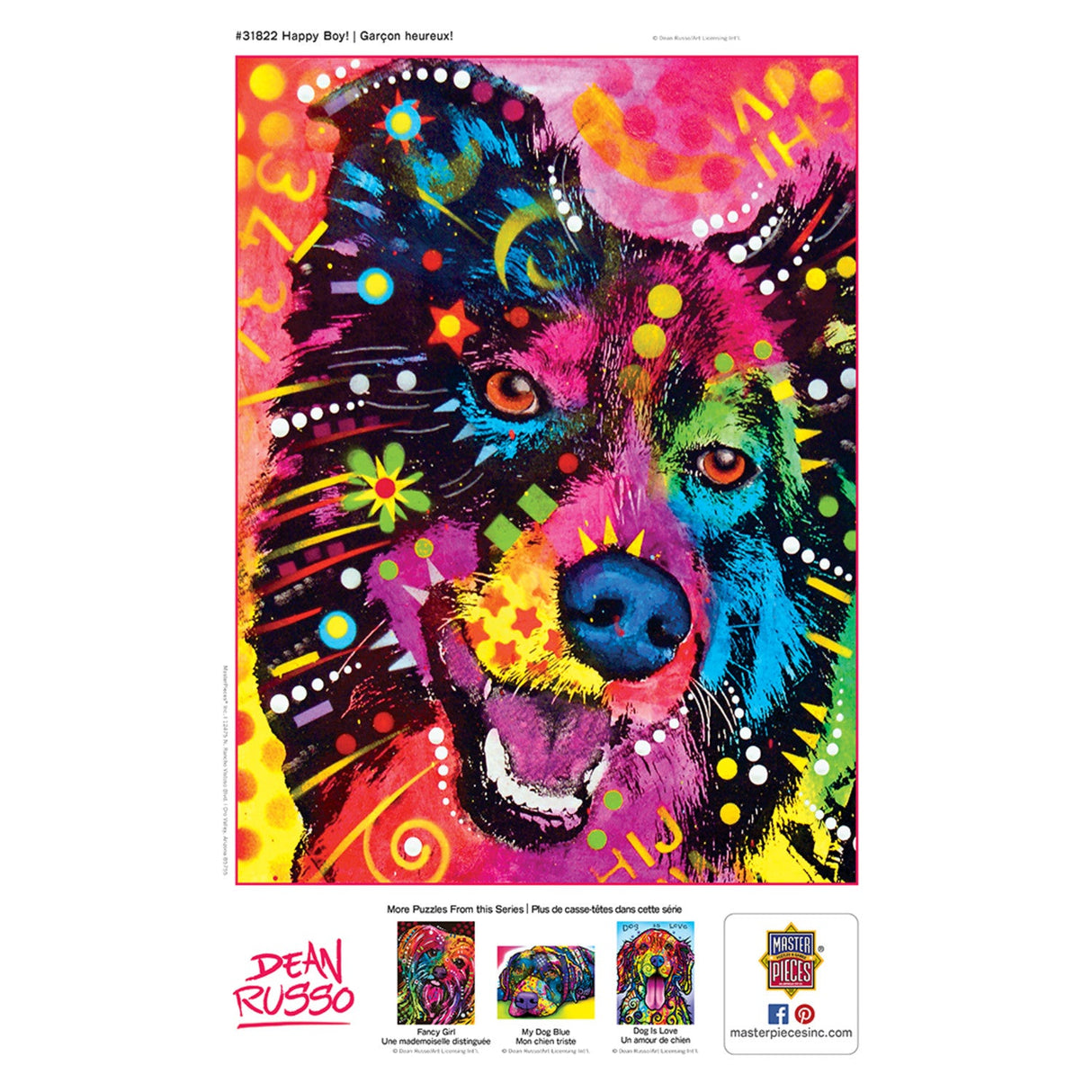 Dean Russo - Happy Boy 300 Piece Jigsaw Puzzle By Dean Russo