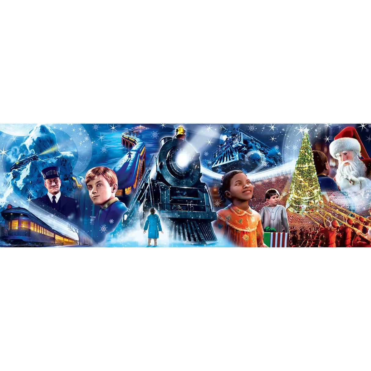 The Polar Express - 1000 Piece Panoramic Jigsaw Puzzle