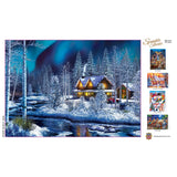 Sparkle & Shine - Northern Lights 500 Piece Glitter Jigsaw Puzzle