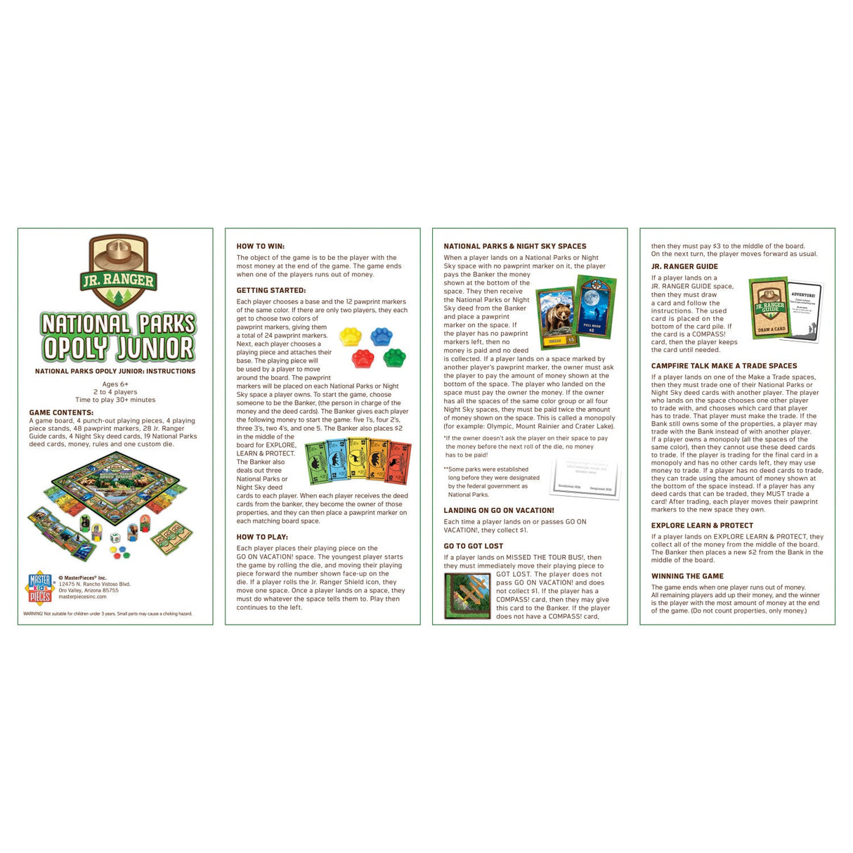 Jr. Ranger - National Parks Opoly Junior