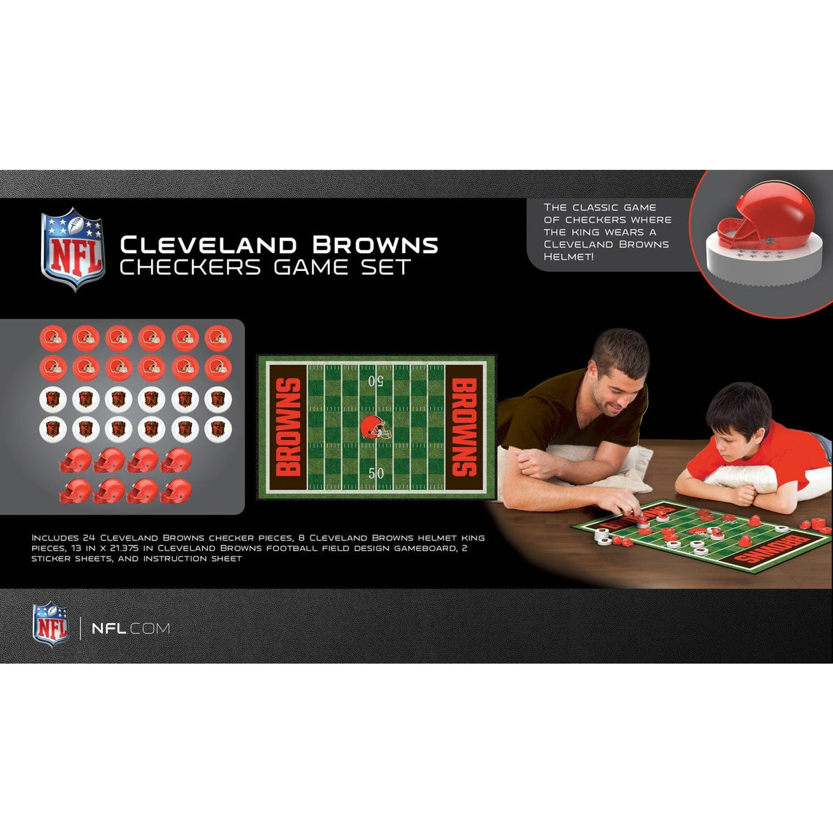 Cleveland Browns Checkers Board Game