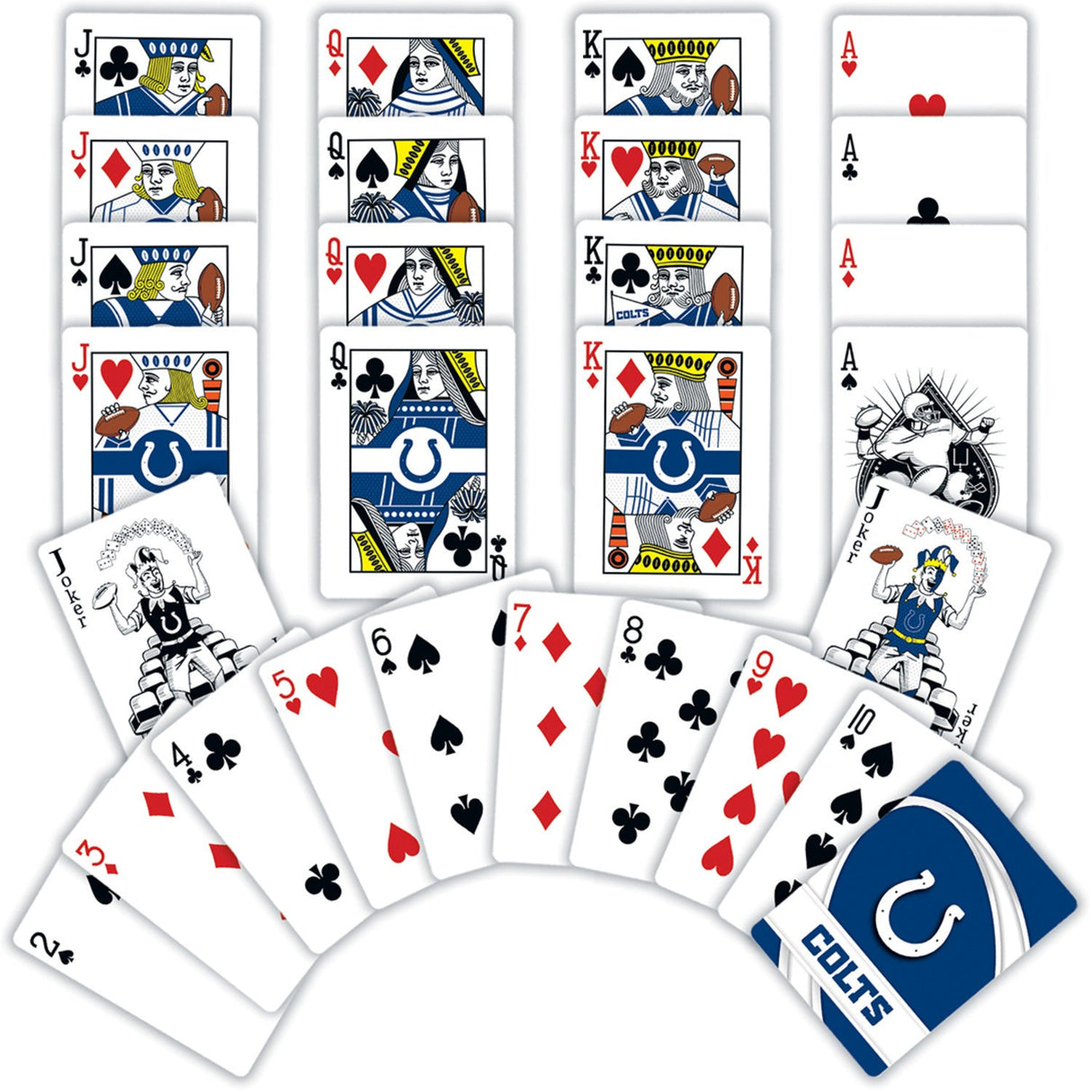 Indianapolis Colts Playing Cards - 54 Card Deck