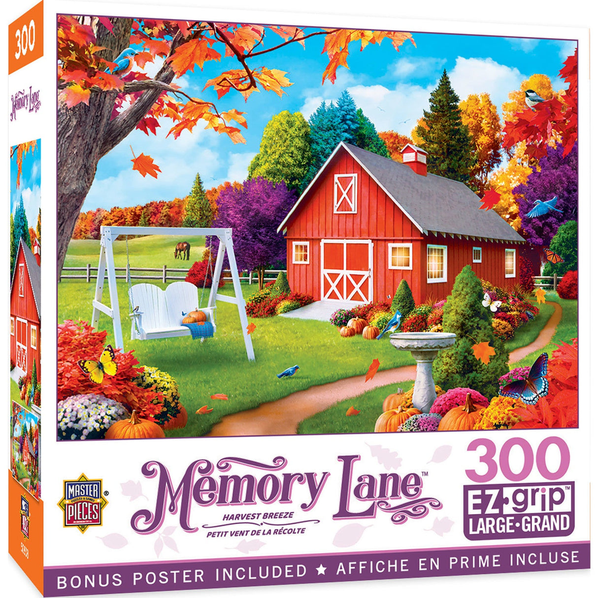 Memory Lane - Harvest Breeze 300 Piece EZ Grip Jigsaw Puzzle