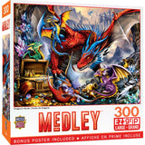 Medley - Dragon's Horde 300 Piece EZ Grip Jigsaw Puzzle