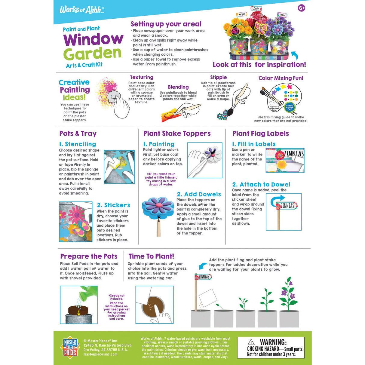 Window Garden Arts & Craft Kit