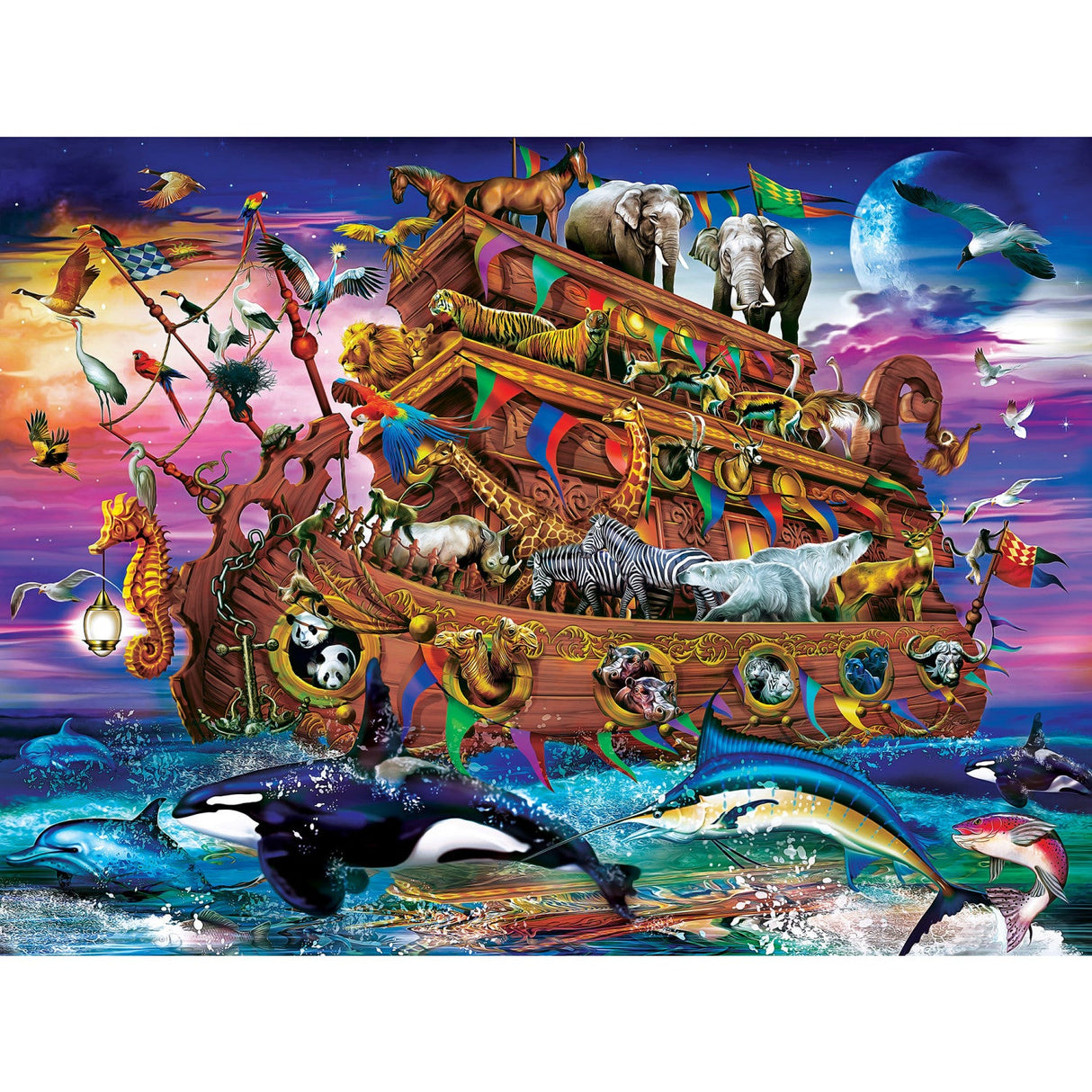 Medley - Noah's Ark 300 Piece EZ Grip Jigsaw Puzzle