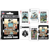 Las Vegas Raiders Fan Deck Playing Cards - 54 Card Deck