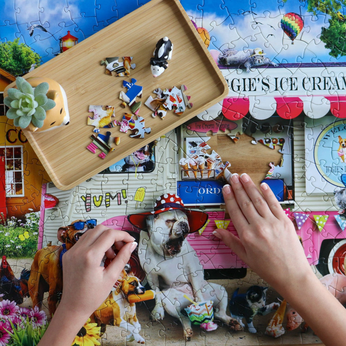 Wild & Whimsical - Iggy's Ice Cream 300 Piece EZ Grip Jigsaw Puzzle