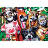 Selfies - Barnyard Grins 500 Piece Jigsaw Puzzle