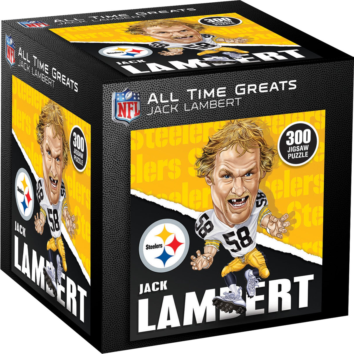 Pittsburgh Steelers All-Time Greats - Jack Lambert 300 Piece Jigsaw Puzzle