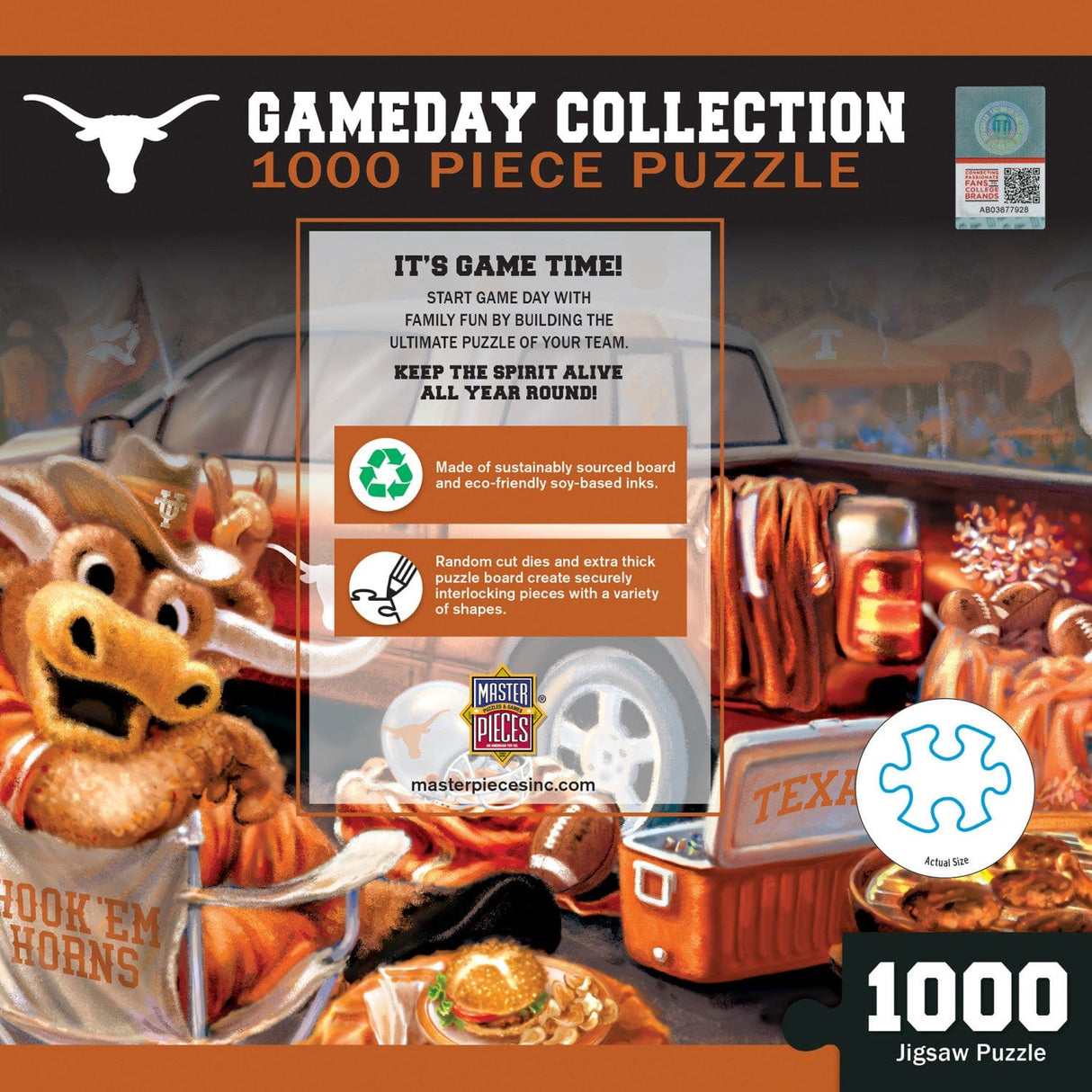 Texas Longhorns - Gameday 1000 Piece Jigsaw Puzzle