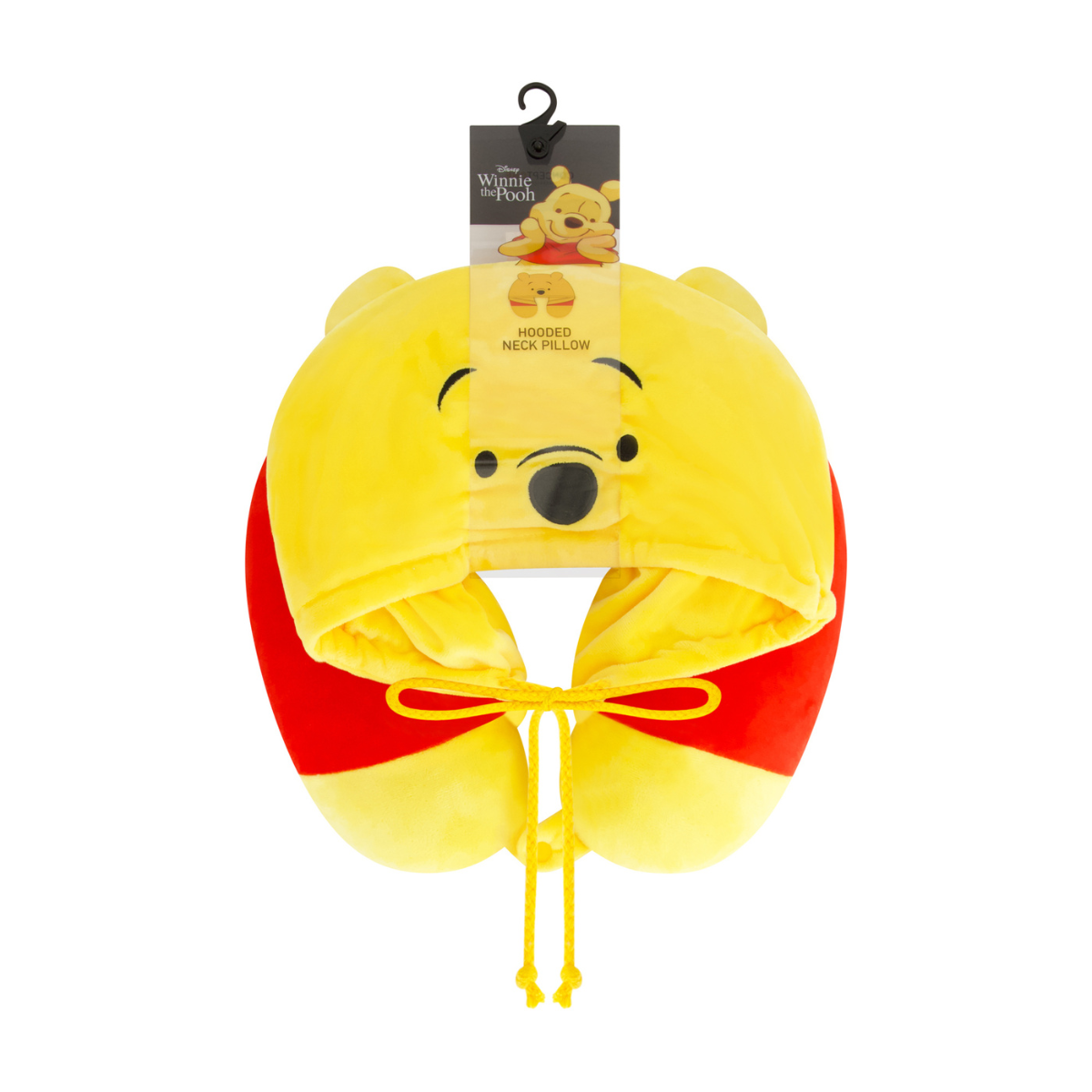 Winnie the Pooh Hooded Travel Neck Pillow