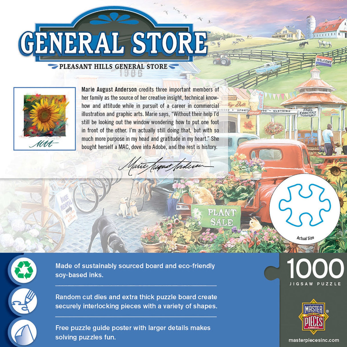 General Store - Pleasant Hills 1000 Piece Jigsaw Puzzle