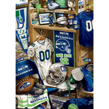 Seattle Seahawks - Locker Room 500 Piece Jigsaw Puzzle