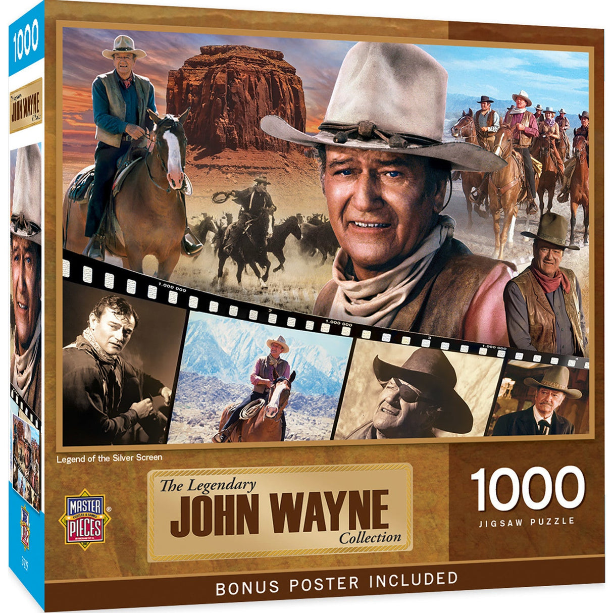 John Wayne Collection - Legend of the Silver Screen 1000 Piece Jigsaw Puzzle